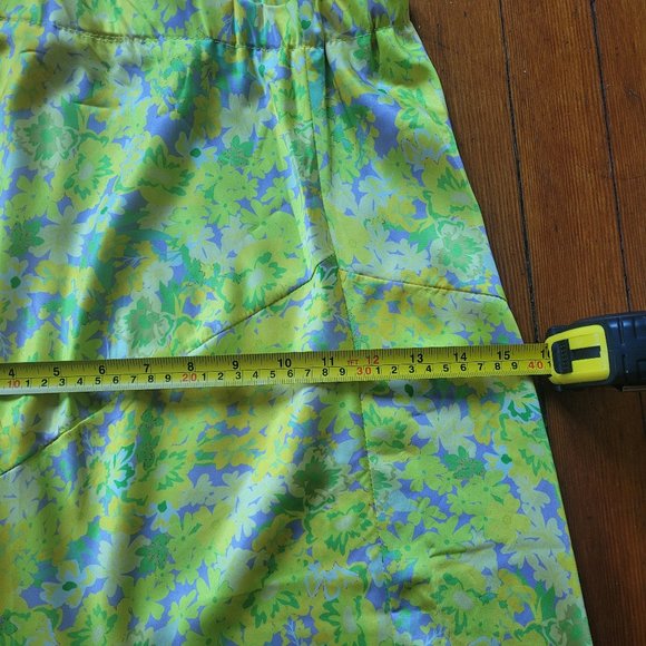 Strangers & Lovers Yellow Satin Floral Skirt - Picture 7 of 8